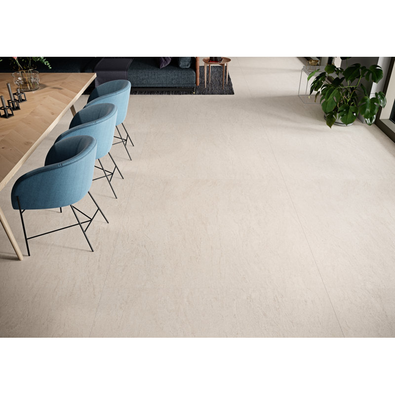 24" x 47" Porcelain Wall & Floor Tile, Beige