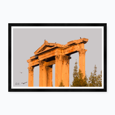 Arch Of Hadrian Sunrise III Print by Tim Klein