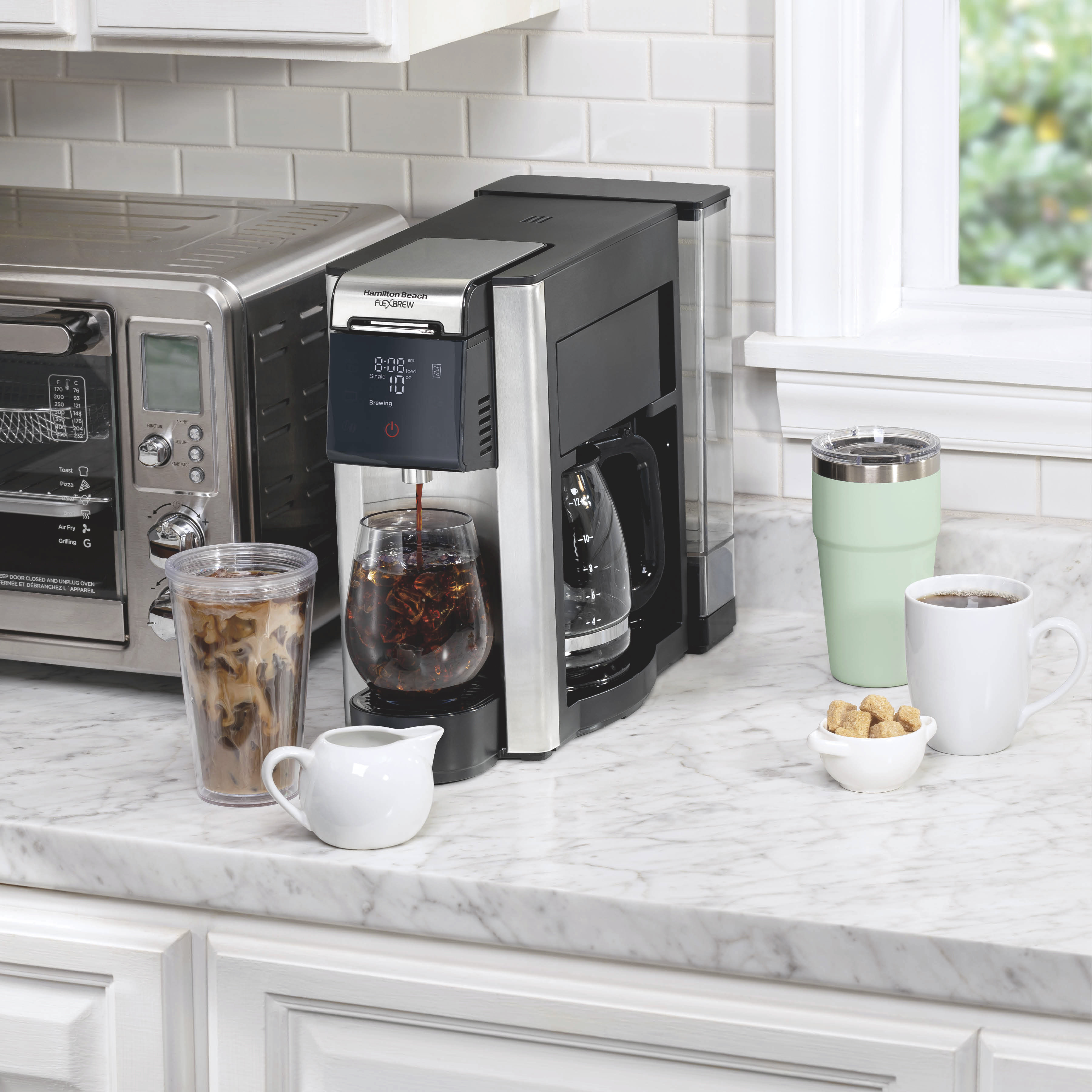 Hamilton Beach Flexbrew Advanced 5 in 1 Coffee Maker Wayfair