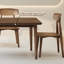 Retro rock plate dining table sets-106925468