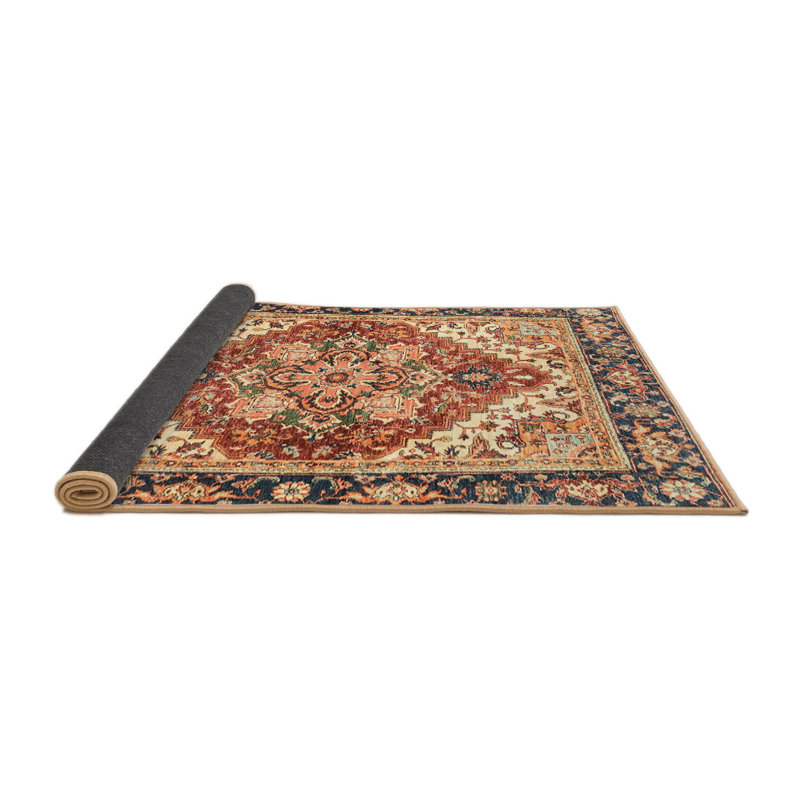Abstract Indoor Rug, Round 8'