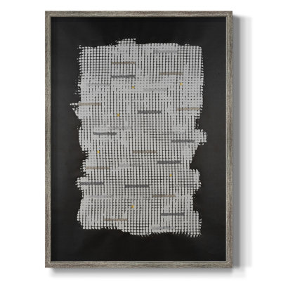 Bits & Bytes I, reproduction encadrée - bois massif