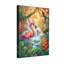 Animaux, perroquet tropical, flamant, cascade, plantes de la jungle-1865948648