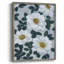 «Bright White Flowers I», reproduction encadrée - bois massif-1058515367