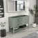 48'' Double Bathroom Vanity Base Only, Sink not Included