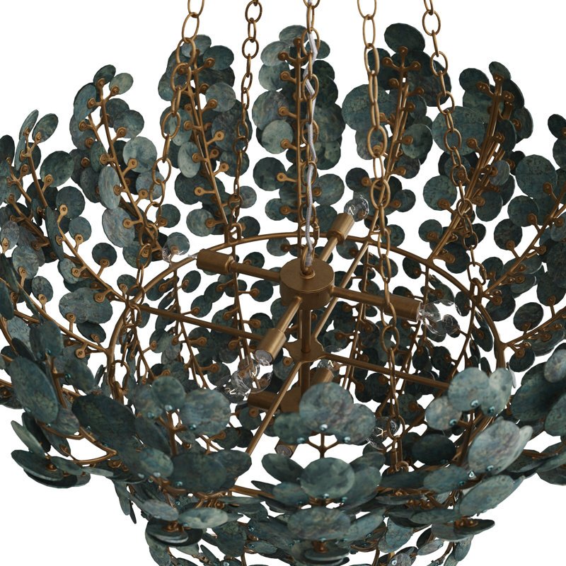 Bilal 8 - Light Iron Chandelier