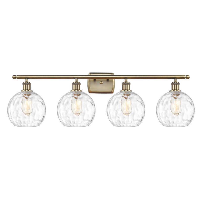 Cindi 4 - Light Vanity Light, Antique Brass, No Bulb Included