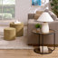 Repose-pieds, ensemble de repose-pieds multifonctionnel, combinaison de repose-pieds et de table, avec tabouret tambour, avec espace de rangement-2068147577