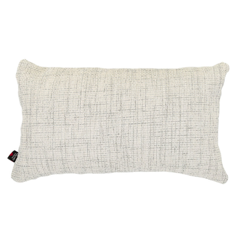 Alvarez Rectangular Throw Cushion, Silver