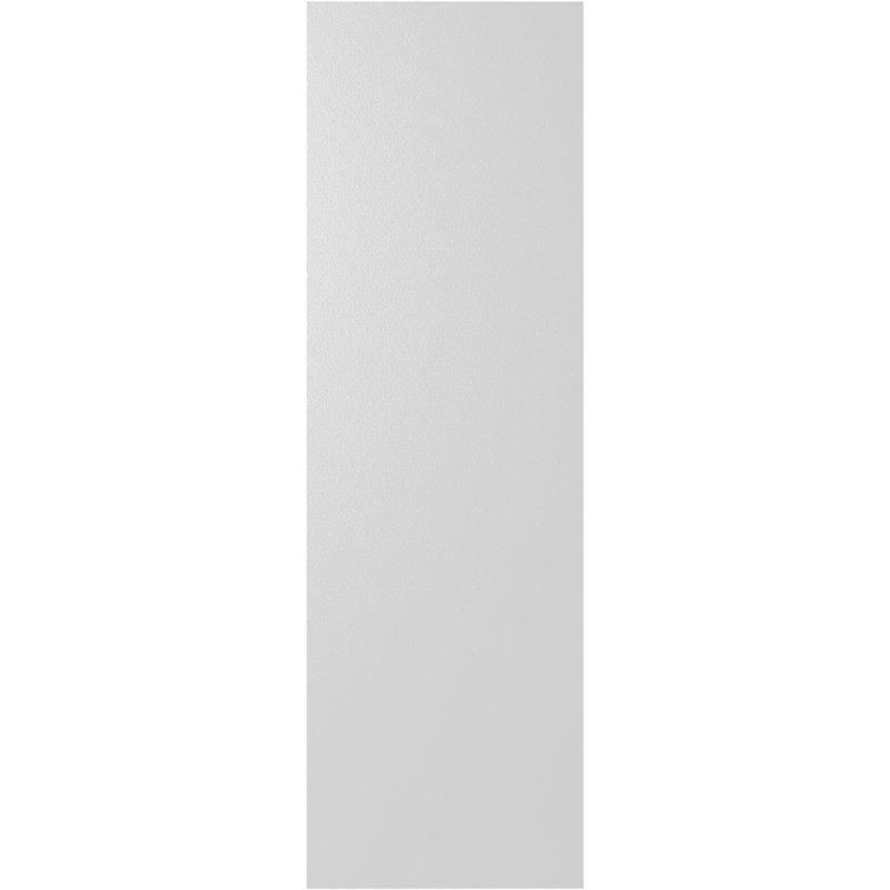Volets à fixation fixe en PVC à panneau simple de style moderne True Fit, 63", Vert thermique, 12"