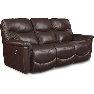 James Leather Match Reclining Sofa