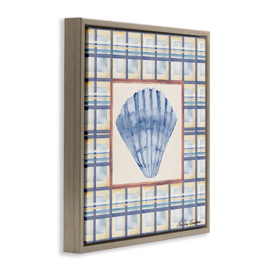 Cadre flottant Clam Shell Treasure, design par Lee Ann Sanders