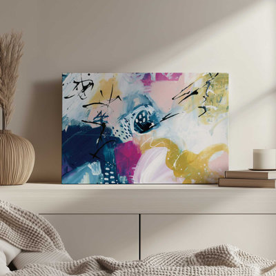«Graffiti Abstract I» par Yvette St. Amant, reproduction d'art sur toile
