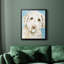 Labradoodle I, toile encadrée de qualité supérieure - prête à être accrochée-547013914-547013908