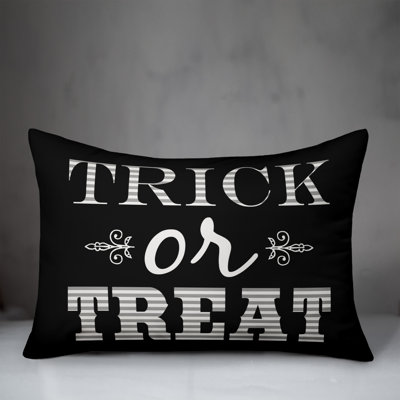  Trick or Treat Lumbar Pillow