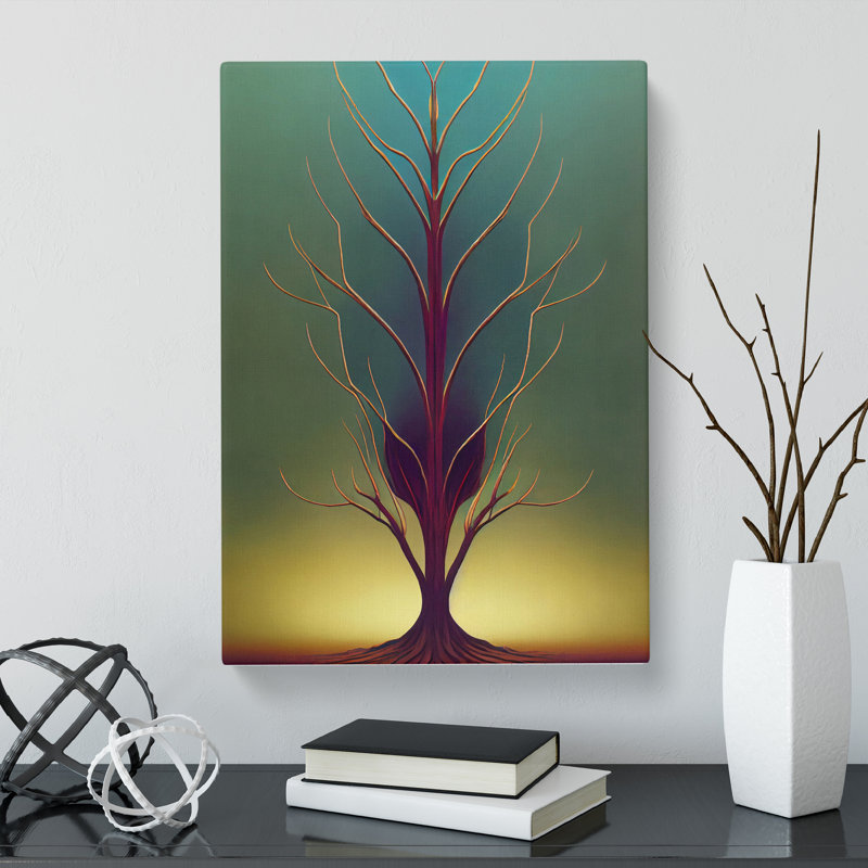 CAN-V0523-1118X Gothic Tree Vol.5 - Wrapped Canvas Print, 50cm H x 35cm W x 3cm D