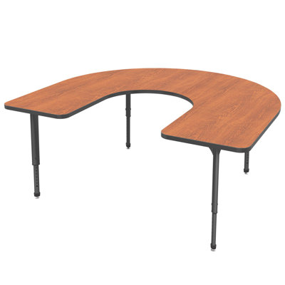 Marco Apex Series Adjustable Height Horseshoe Activity Table