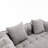  Bean Bag Sofa Large Bean Bag Chair Tufted Loveseat-566845133