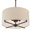 4 - Light Drum Chandelier