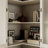 Living Room Set With 2 Display Cabinets