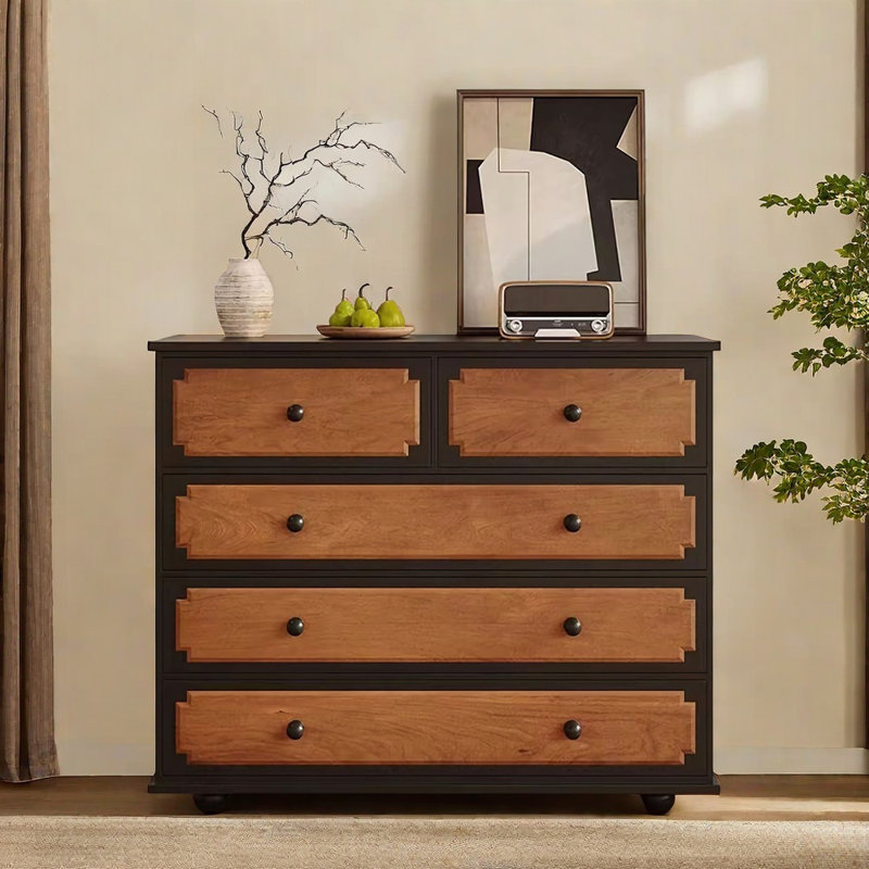 Simple Ash Wood Solid Wood Accent Chest