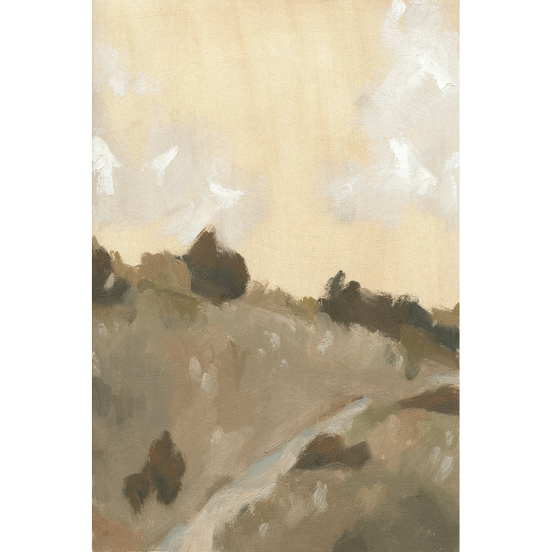 Hillside Walking Path IV by Jacob Green - Wrapped Canvas Painting, 91cm H x 61cm W