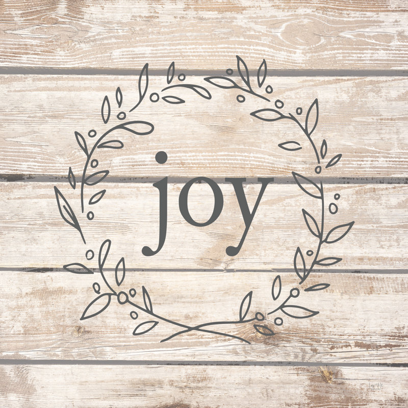 " Joy " by Lux + Me Designs, 36" H x 36" W