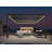 Purple Leaf Led Louvered Pergola Full Aluminum Frame And Adjustable Roof Integrated Strip Lights For Outdoor Patio Gray Hardtop Gazebo Pergola-103533048