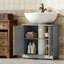 Armoire de rangement à piédestal de style moderne-1165021492