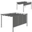 4m x 3m Metal Pergola-111635461