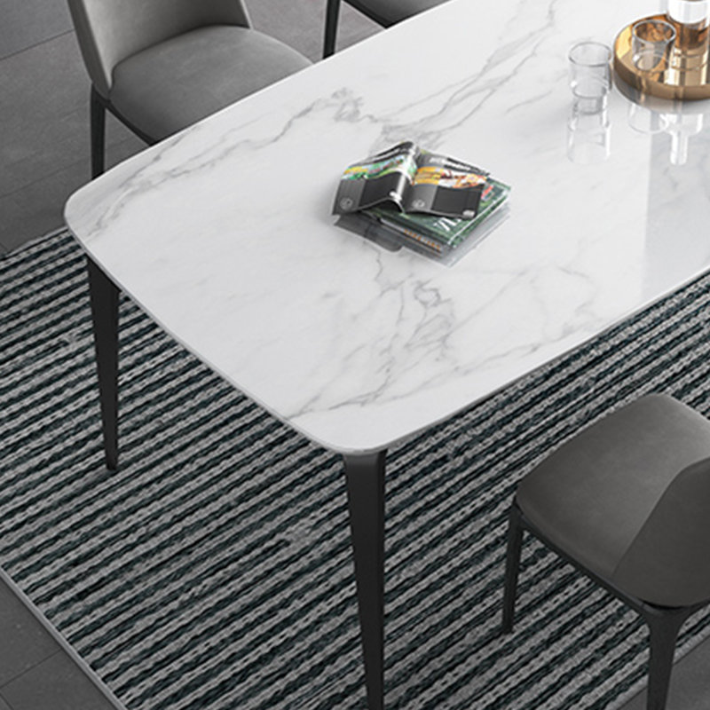 Table de salle à manger Simple Rock, H 29,52 po x L 55,11 po x l 31,49 po