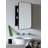 Haslem Recessed Framed Medicine Cabinet with Mirror and Adjustable Shelves-1001311780-988609859
