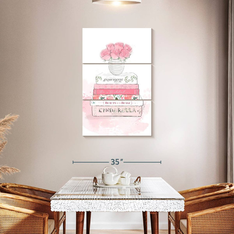 Keiraleigh Belle's Library, 45" H x 28" W