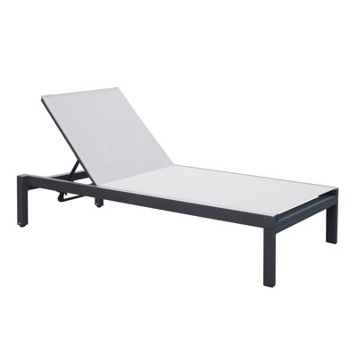High-quality outdoor aluminum recliner