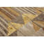 Scandinavian Hand Knotted Wool Geometric Area Rug-312119841