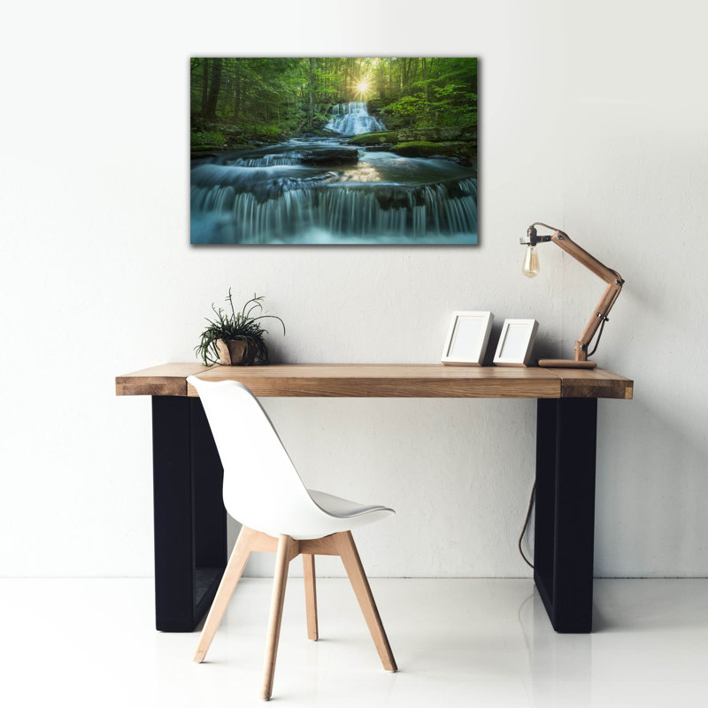 «Sublime» par Patrick Zephyr, art mural sur toile, H 26 po x l 40 po x P 1,5 po