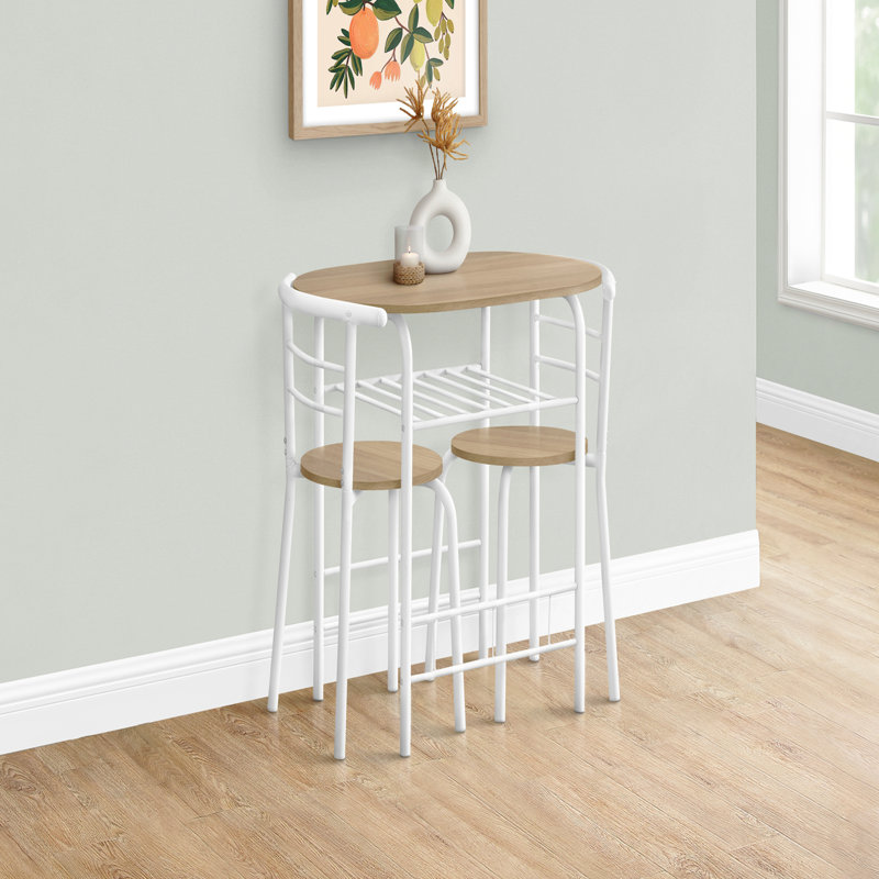 Dining Table Set, 3Pcs Set, Small, 32" L