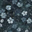 Papier peint floral éclectique amovible foncé-949466123