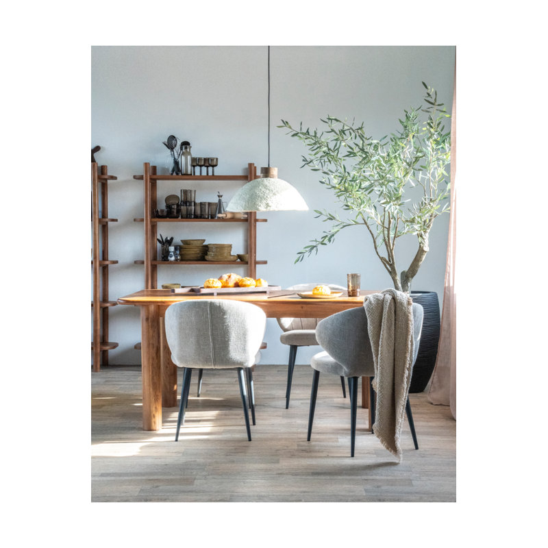 Julian Solid Wood Dining Table, 39" W x 67" L