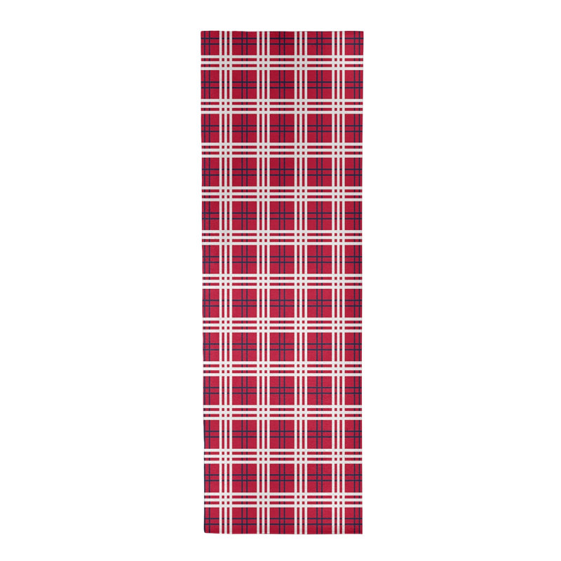 Plaid Indoor Rug, Runner 2'6" x 8'