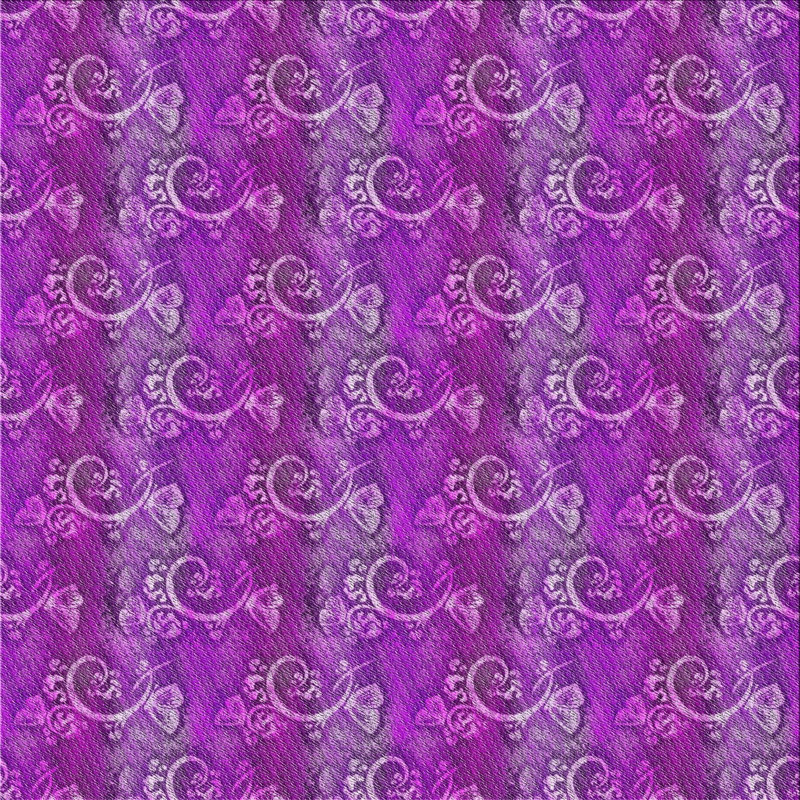 Tapis de zone rose à motif, Carré 8 pi