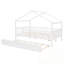 Lit double en bois avec lit gigogne simple-717987501