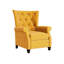 Fauteuil inclinable moderne en velours, inclinable par pression