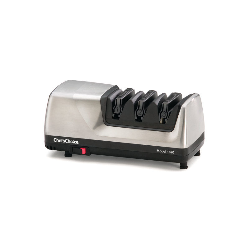 Chef'sChoice 1520 Brushed Metal Electric Knife Sharpener