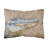 Alligator Brown/Gray Indoor/Outdoor Throw Pillow