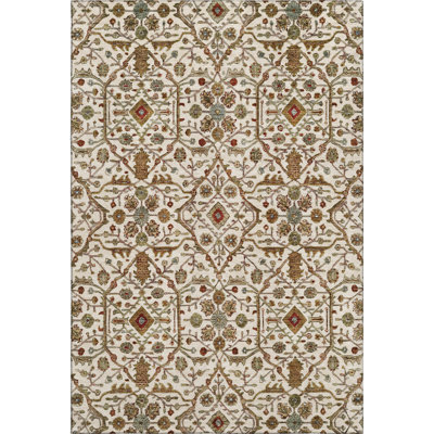 Premium Machine Washable Ducote AMF1130 Global Rug