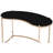 44'' Glass Top Console Table