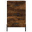 Mevsud 40cm W Iron Bedside Table-891892888