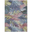 Machine Washable Indoor/Outdoor Claudian ACN1493 Denim Rug-103151254