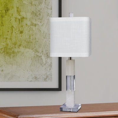 Ensemble de lampe de table 26 po stacked block Aviza